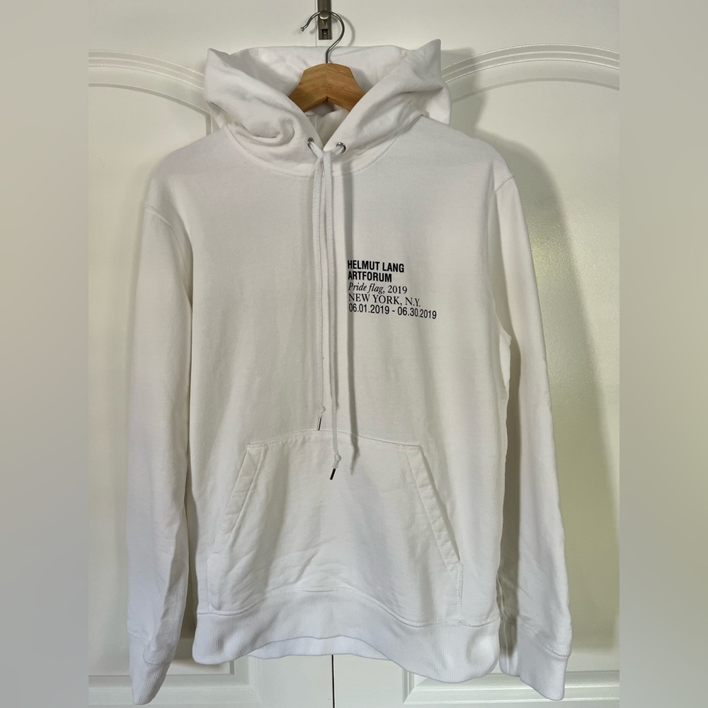 Helmut Lang Men’s Artforum Pride Collaboration Hoodie